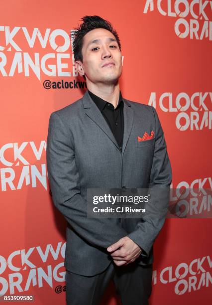 Bryan Lee Huynh attends the Off-Broadway opening night of 'A Clockwork Orange' at New World Stages on September 25, 2017 in New York City.