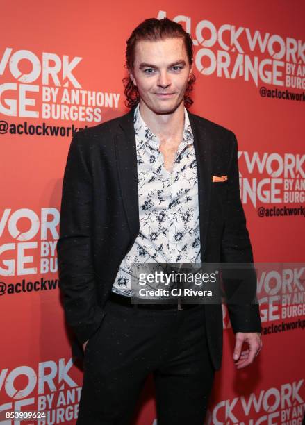 Sean Patrick Higgins attends the Off-Broadway opening night of 'A Clockwork Orange' at New World Stages on September 25, 2017 in New York City.