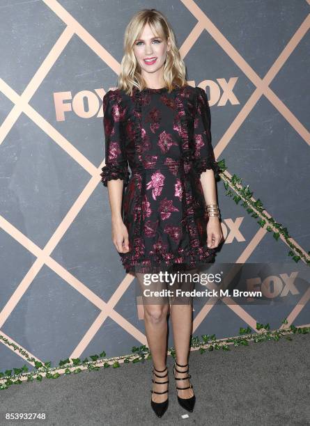 Actress January Jones attends FOX Fall Party at Catch LA on September 25, 2017 in West Hollywood, California.