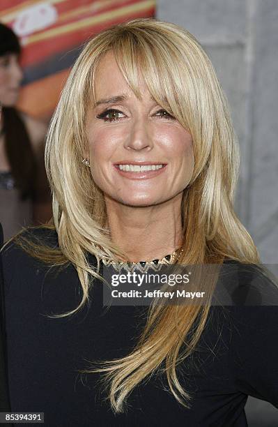 Actress Kim Richards arrives at the Los Angeles premiere of "Race To Witch Mountain" at the El Capitan Theatre on March 11, 2009 in Hollywood,...