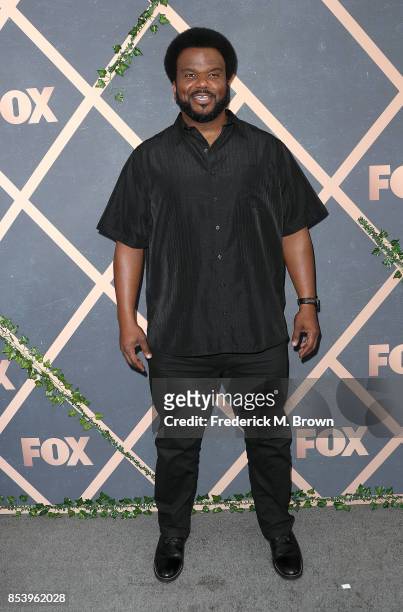 Actor Craig Robinson attends FOX Fall Party at Catch LA on September 25, 2017 in West Hollywood, California.