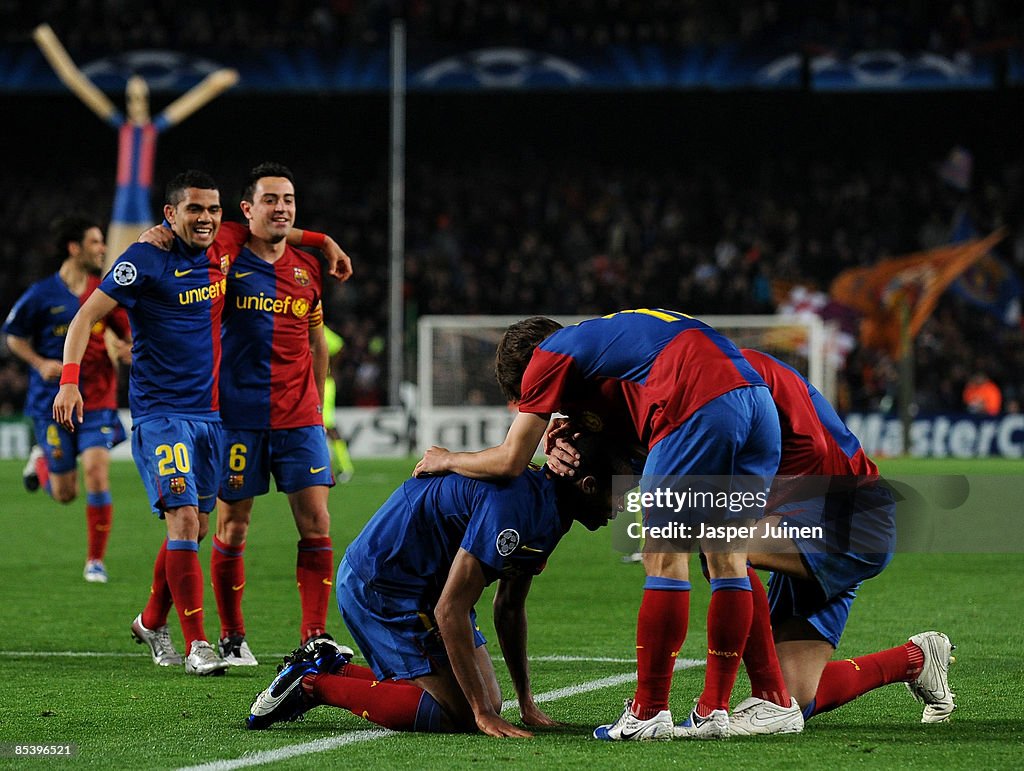 Barcelona v Lyon - UEFA Champions League