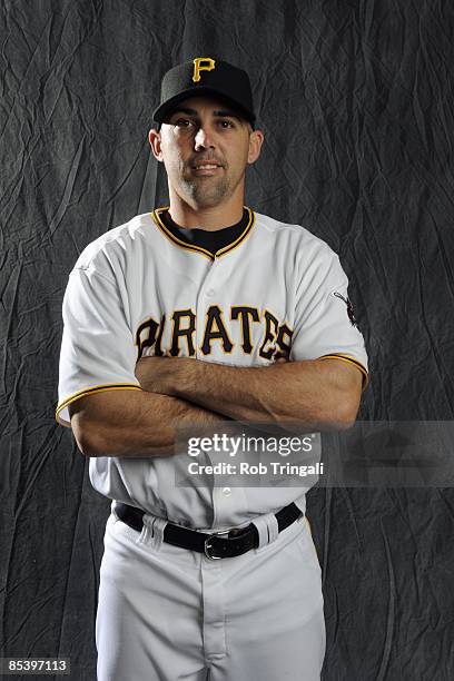 Jack Wilson of the Pittsburgh Pirates poses during photo day at the Pirates spring training complex on February 22, 2009 in Bradenton, Florida.