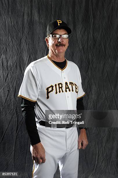 Joe Kerrigan of the Pittsburgh Pirates poses during photo day at the Pirates spring training complex on February 22, 2009 in Bradenton, Florida.
