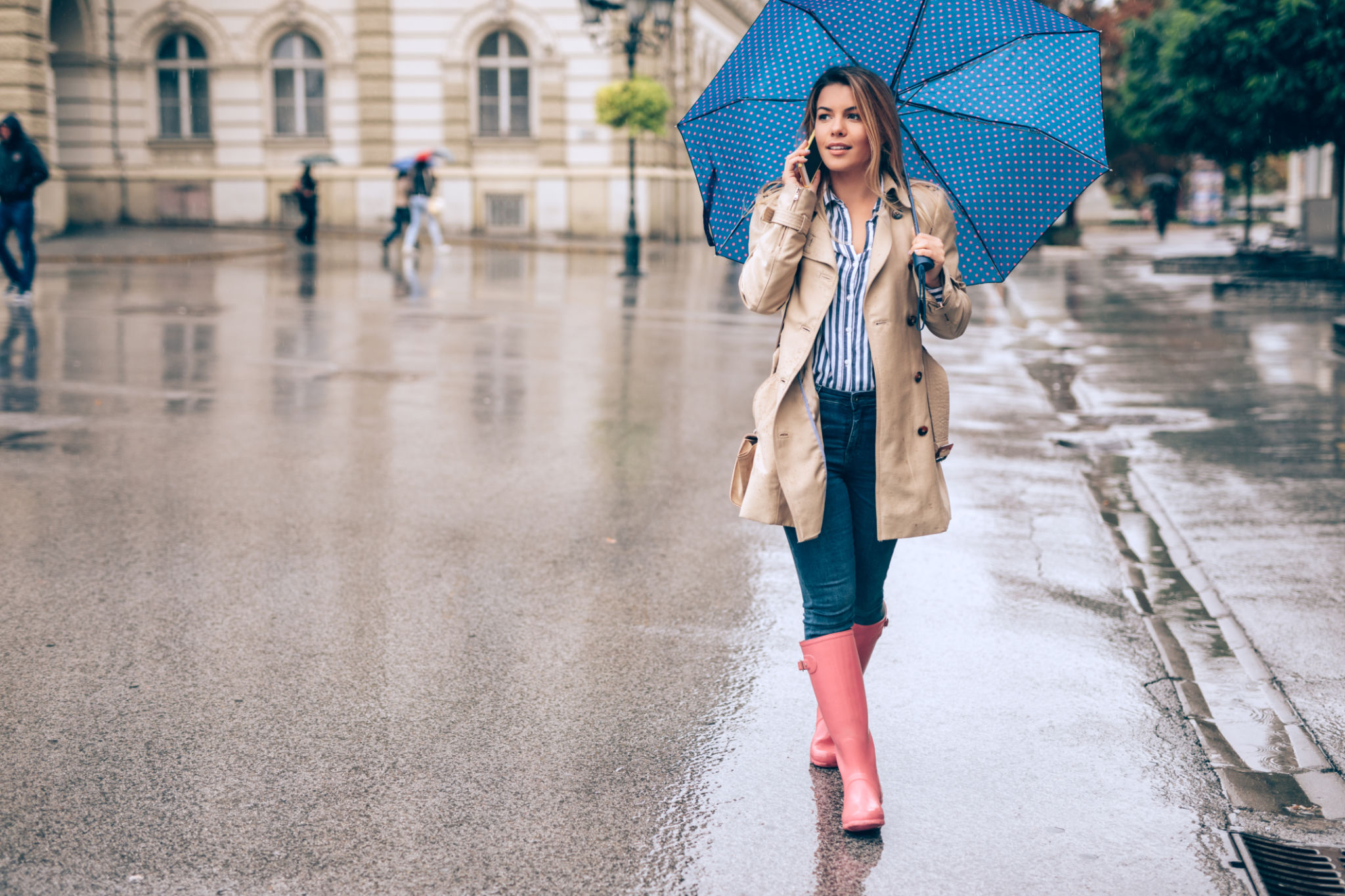 rainy weather fashion