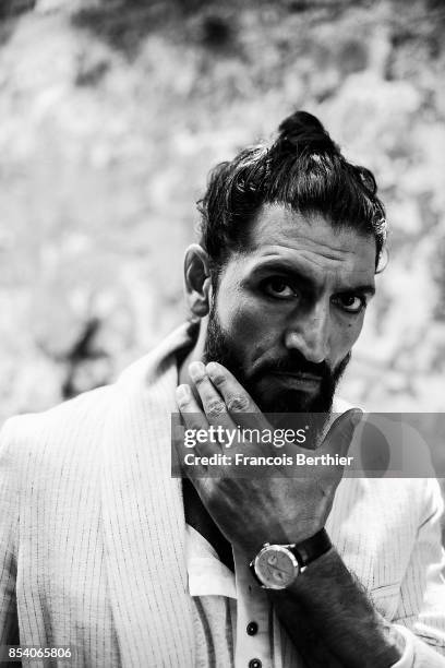 Actor Numan Acar is photographed on June 25, 2017 in Paris, France.