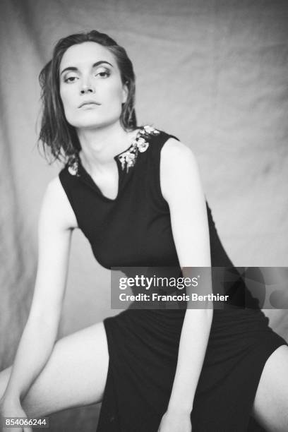 Actress Adrianna Gradziel is photographed on June 28, 2017 in Paris, France.