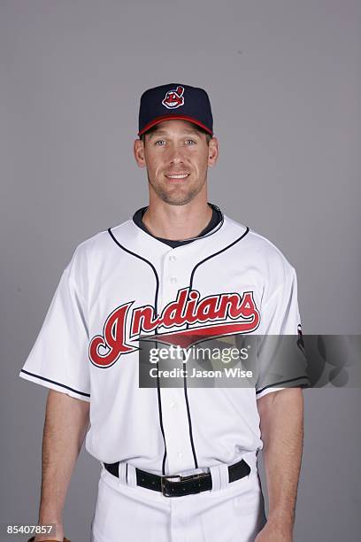 Cliff Lee of the Cleveland Indians poses during Photo Day on Saturday, February 21, 2009 at Goodyear Ballpark in Goodyear, Arizona.