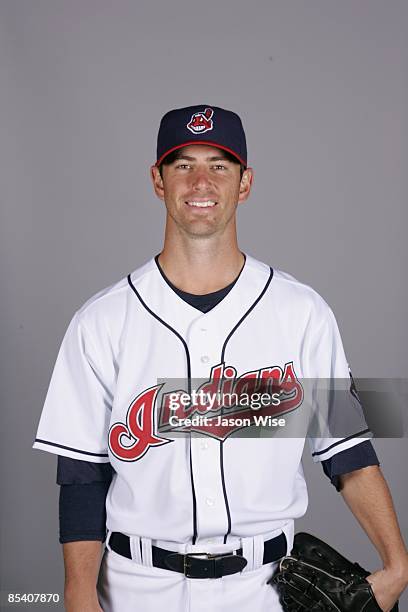 Kirk Saarloos of the Cleveland Indians poses during Photo Day on Saturday, February 21, 2009 at Goodyear Ballpark in Goodyear, Arizona.