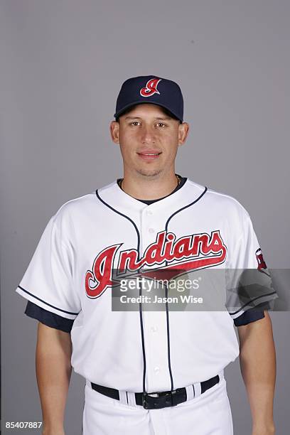 Asdrubal Cabrera of the Cleveland Indians poses during Photo Day on Saturday, February 21, 2009 at Goodyear Ballpark in Goodyear, Arizona.