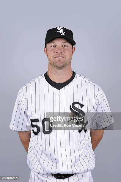 John Danks of the Chicago White Sox poses during Photo Day on Friday, February 20, 2009 at Camelback Ranch in Glendale, Arizona.