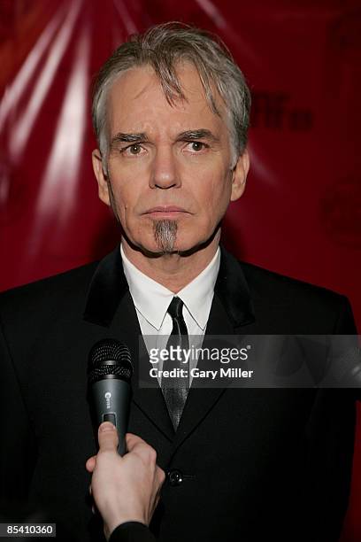 Actor Billy Bob Thornton on the red carpet for the Austin Film Society's "Texas Film Hall of Fame" awardsat Austin Studios on March 12, 2009 in...