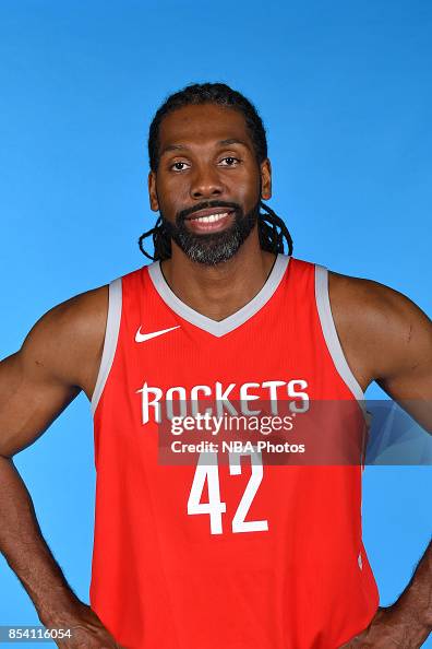 Mi Nene Rockets Nene of the Houston Rockets poses for a head shot during Media Day on ...
