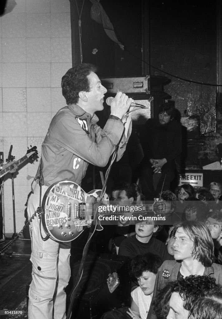 White Riot Tour Joe Strummer performing with English punk band The Clash at the... News ...
