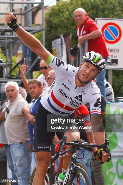 89th Giro Della Toscana 2017 / Stage 1 Arrival / Stephen CUMMINGS Celebration / Pontedera - Pontedera / Memorial Alfredo Martini / GDT /