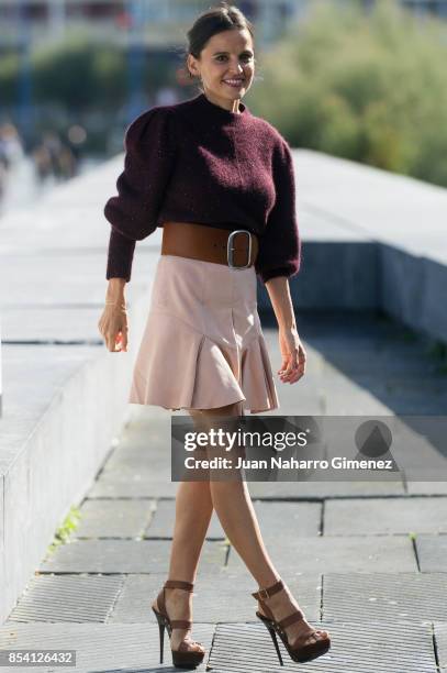 Elena Anaya attends 'La Cordillera' photocall during 65th San Sebastian Film Festival on September 26, 2017 in San Sebastian, Spain.