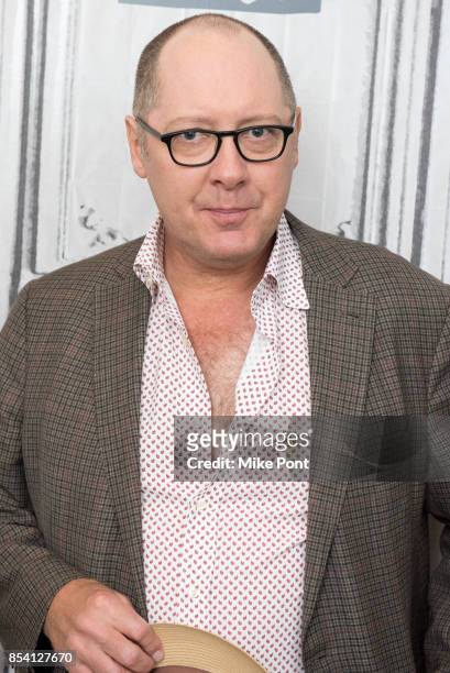 James Spader visits Build Series to discuss "The Blacklist" at Build Studio on September 26, 2017 in New York City.