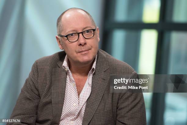 James Spader visits Build Series to discuss "The Blacklist" at Build Studio on September 26, 2017 in New York City.