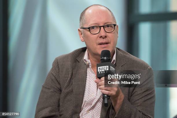 James Spader visits Build Series to discuss "The Blacklist" at Build Studio on September 26, 2017 in New York City.
