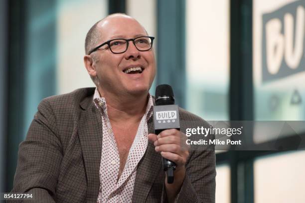 James Spader visits Build Series to discuss "The Blacklist" at Build Studio on September 26, 2017 in New York City.