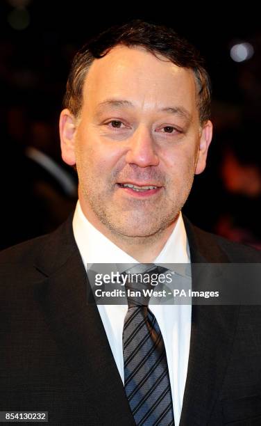 Sam Raimi arriving for the European Premiere of Oz The Great and Powerful at the Empire cinema in London. PRESS ASSOCIATION Photo. Picture date:...
