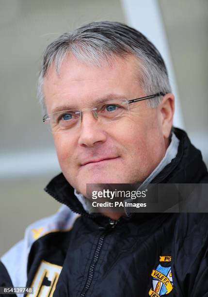 Port Vale manager Micky Adams during the npower League Two match at Plainmoor, Torquay.
