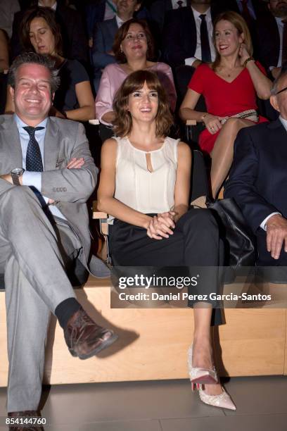 Clara Lago attends the appointment of Dani Rovira and Maria Teresa Campos as favorite and adopted sons of Malaga on September 26, 2017 in Malaga,...