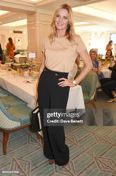 Malin Jefferies attends the 4th annual Ladies' Lunch in support of the Silent No More Gynaecological Cancer Fund at Fortnum & Mason on September 26,...