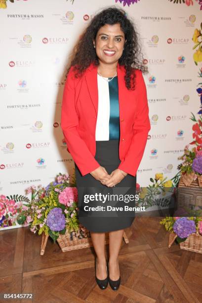 Dr Susana Banerjee attends the 4th annual Ladies' Lunch in support of the Silent No More Gynaecological Cancer Fund at Fortnum & Mason on September...