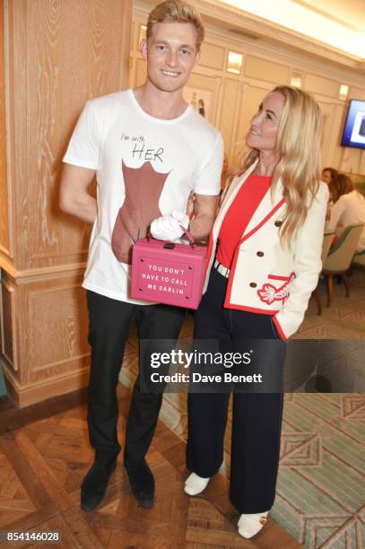 Meg Mathews attends the 4th annual Ladies' Lunch in support of the Silent No More Gynaecological Cancer Fund at Fortnum & Mason on September 26, 2017...