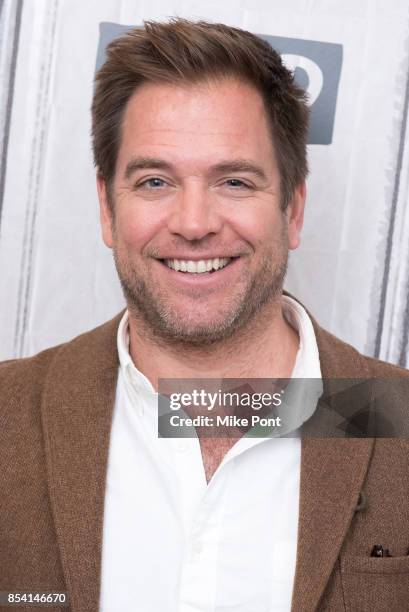 Michael Weatherly visits Build Series to discuss "Bull" at Build Studio on September 26, 2017 in New York City.