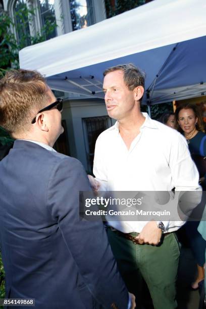 Jamie Creel during the Creel and Gow hosts "Haute Bohemians" book signing with Miguel Flores-Vianna and Amy Astley on September 25, 2017 in New York...