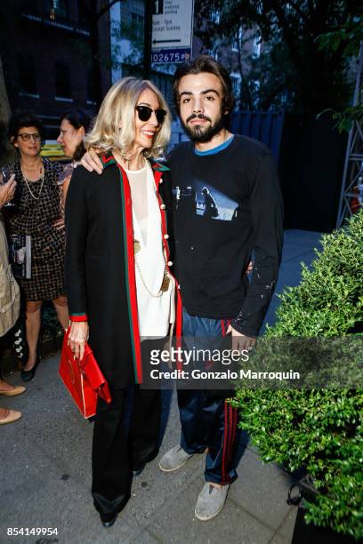Soledad and Cayo Twombly attend the Creel and Gow hosts "Haute Bohemians" book signing with Miguel Flores-Vianna and Amy Astley on September 25, 2017...