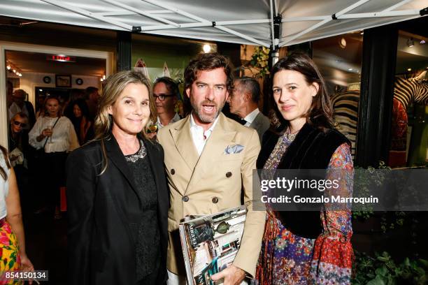 David Netto attends the Creel and Gow hosts "Haute Bohemians" book signing with Miguel Flores-Vianna and Amy Astley on September 25, 2017 in New York...