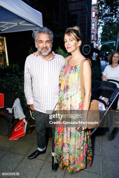 Carlos Mota attends the Creel and Gow hosts "Haute Bohemians" book signing with Miguel Flores-Vianna and Amy Astley on September 25, 2017 in New York...