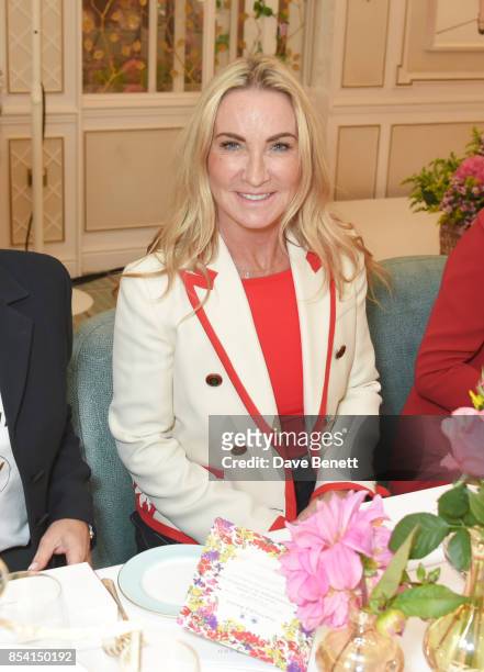 Meg Mathews attends the 4th annual Ladies' Lunch in support of the Silent No More Gynaecological Cancer Fund at Fortnum & Mason on September 26, 2017...