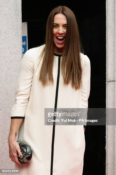 Melanie Chisholm arriving for the Tesco Mum of the Year Awards at The Savoy hotel in central London.