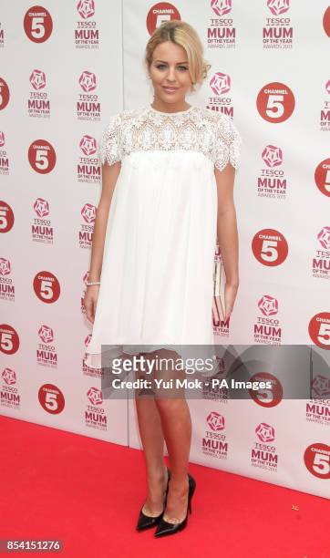 Lydia Bright arriving for the Tesco Mum of the Year Awards at The Savoy hotel in central London.