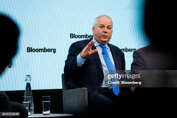 David Rosenberg, chief economist and strategist for Gluskin Sheff & Associates Inc., speaks during the Bloomberg Canadian Fixed Income Conference in...