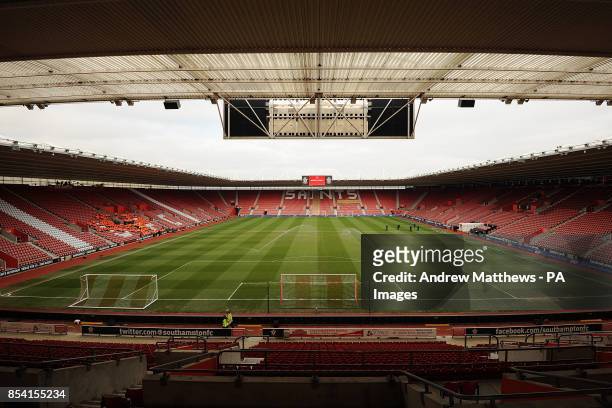 General view of St Mary's Stadium