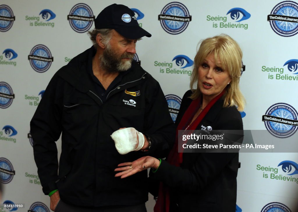 Sir Ranulph Fiennes Antarctic expedition