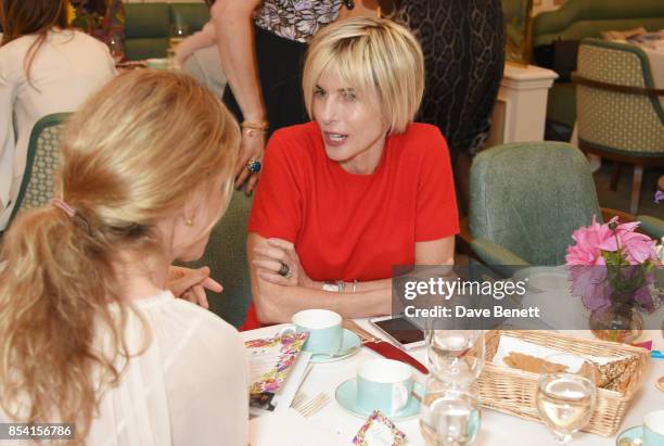 Brooke Metcalfe attends the 4th annual Ladies' Lunch in support of the Silent No More Gynaecological Cancer Fund at Fortnum & Mason on September 26,...