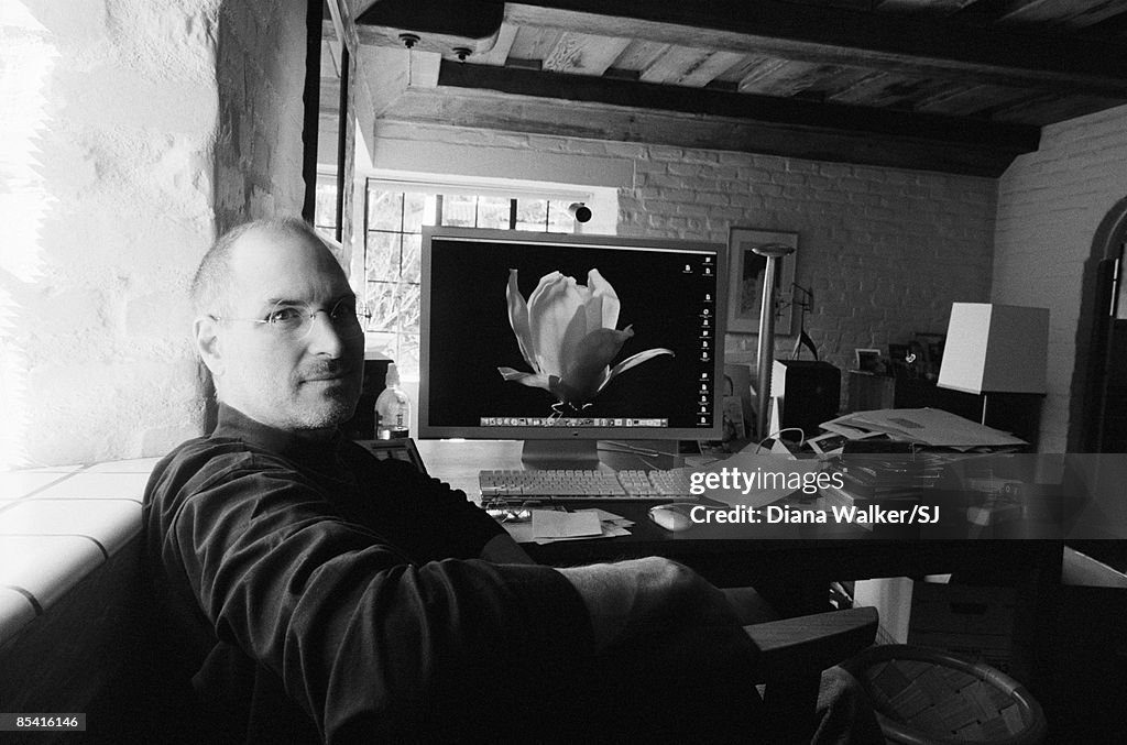 Steve Jobs at home, Time, December 27, 2004