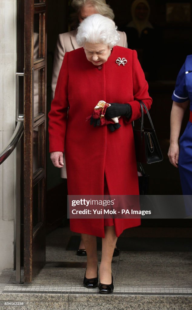 Queen Elizabeth II in hospital