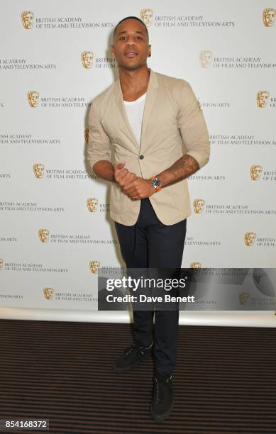 Jurist Reggie Yates attends the BAFTA Breakthrough Brits jury announcement at BAFTA Piccadilly on September 26, 2017 in London, England.