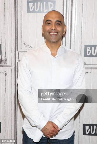 Activist Pedram Shojai visits Build to discuss the film "Prosperity" at Build Studio on September 26, 2017 in New York City.