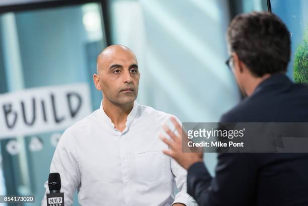Pedram Shojai visits Build Series to discuss the film "Prosperity" at Build Studio on September 26, 2017 in New York City.