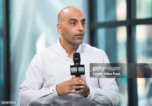 Pedram Shojai visits Build Series to discuss the film "Prosperity" at Build Studio on September 26, 2017 in New York City.