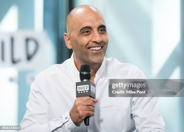 Pedram Shojai visits Build Series to discuss the film "Prosperity" at Build Studio on September 26, 2017 in New York City.