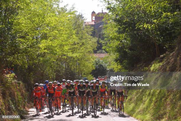 89th Giro Della Toscana 2017 / Stage 1 Peloton / Team Dimension Data / Landscape / Pontedera - Pontedera / Memorial Alfredo Martini / GDT /
